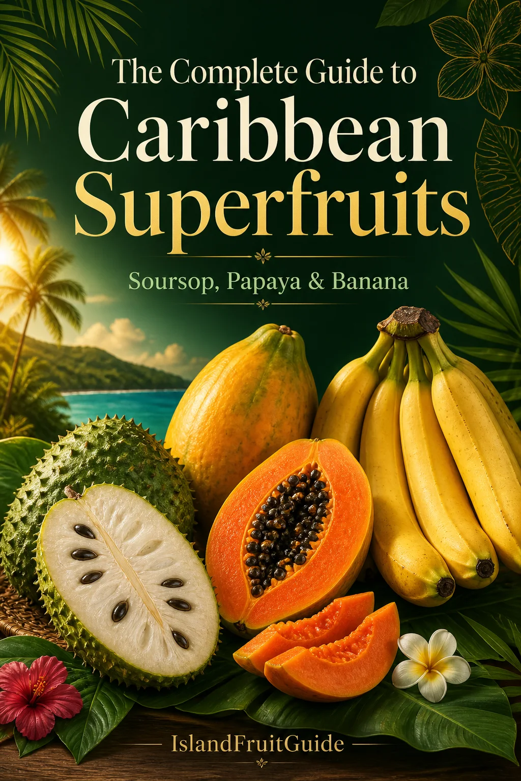The Complete Guide to Caribbean Superfruits: Soursop, Papaya & Banana ebook cover